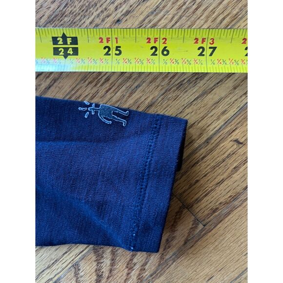 Smartwool Blue Gray Long Sleeve Wool Pullover Sweater Top  Mens Size Medium - Picture 9 of 9